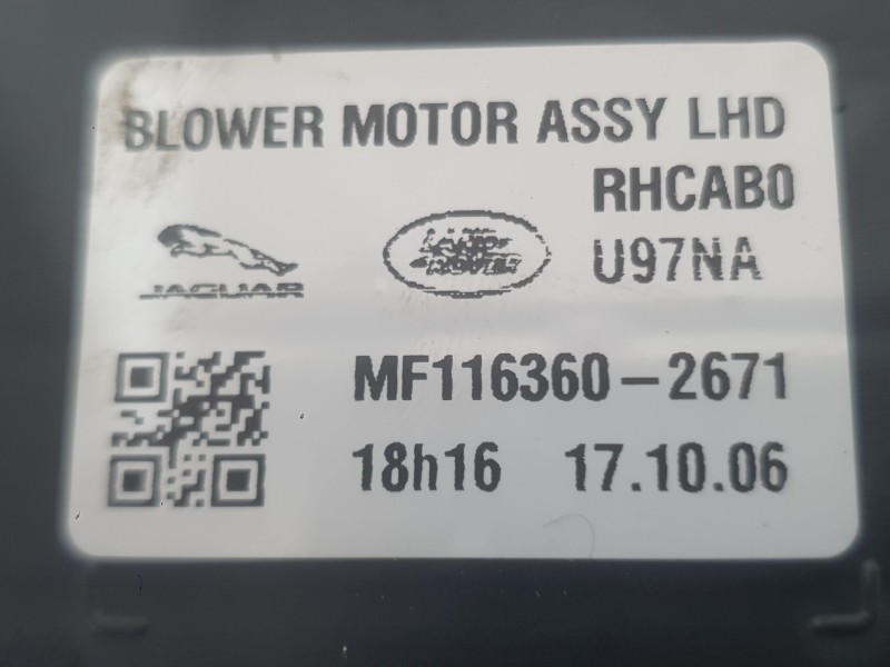 Recambio de motor calefaccion para jaguar f-pace (x761) 2.0 td4 awd referencia OEM IAM   