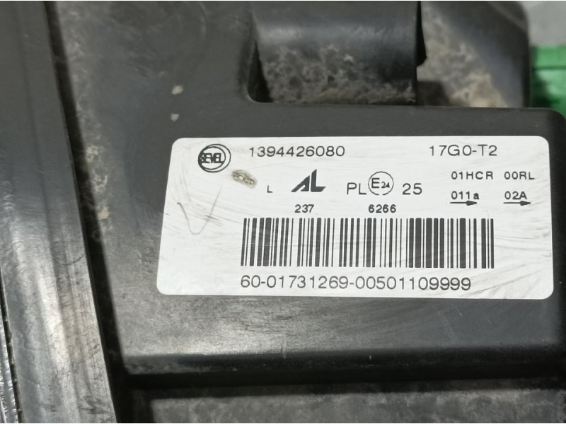 Recambio de faro izquierdo para citroën jumper pritsche 35 l3 plus solution bluehdi 140 referencia OEM IAM 1394426080  TODAS PAT
