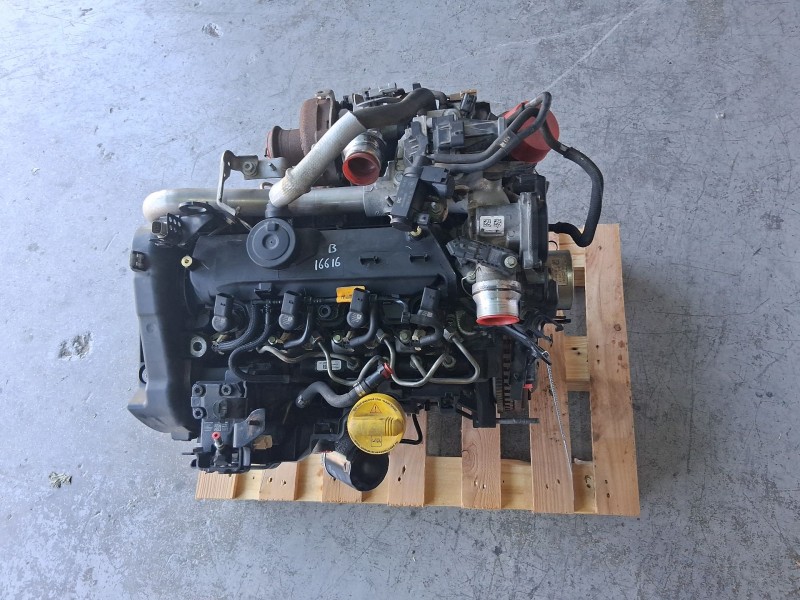 Recambio de motor completo para renault megane iv hatchback (b9a/m/n_) 1.5 dci 110 (b9a3) referencia OEM IAM K9K656  