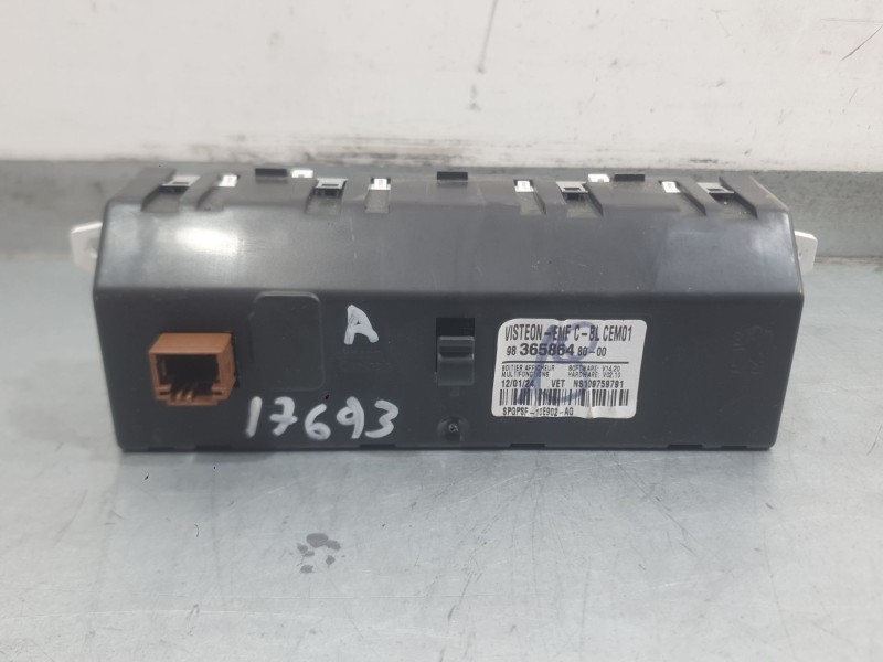 Recambio de pantalla multifuncion para citroën jumpy iii furgoneta (v_) 1.5 bluehdi 120 referencia OEM IAM 9831665880  