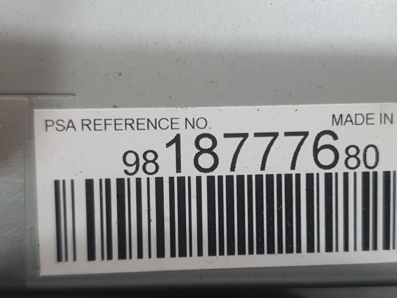 Recambio de sistema audio / radio para citroën jumpy iii furgoneta (v_) 1.5 bluehdi 120 referencia OEM IAM   