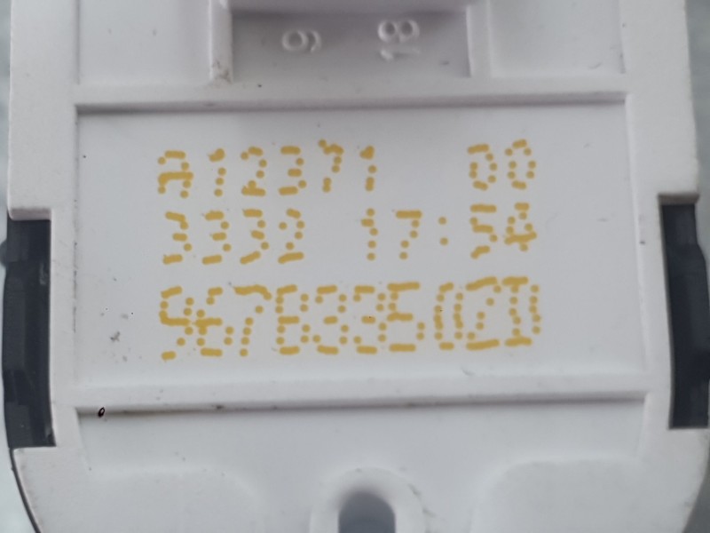 Recambio de mando elevalunas delantero izquierdo para citroën jumpy iii furgoneta (v_) 1.5 bluehdi 120 referencia OEM IAM 967833