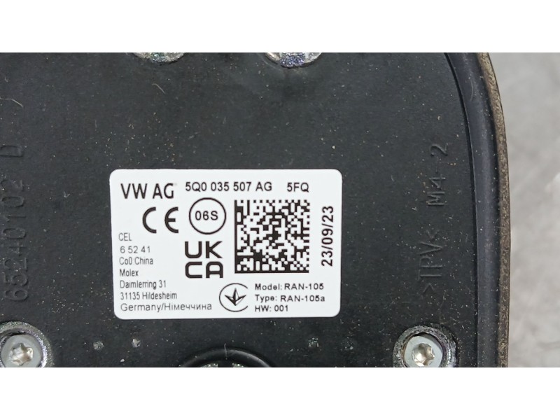 Recambio de antena para seat ateca (kh7, khp) 2.0 tdi fr referencia OEM IAM 5Q0035507AG  