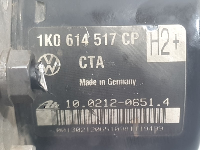 Recambio de abs para volkswagen golf vi (5k1) 1.6 tdi referencia OEM IAM 1K0614517CMBEF  