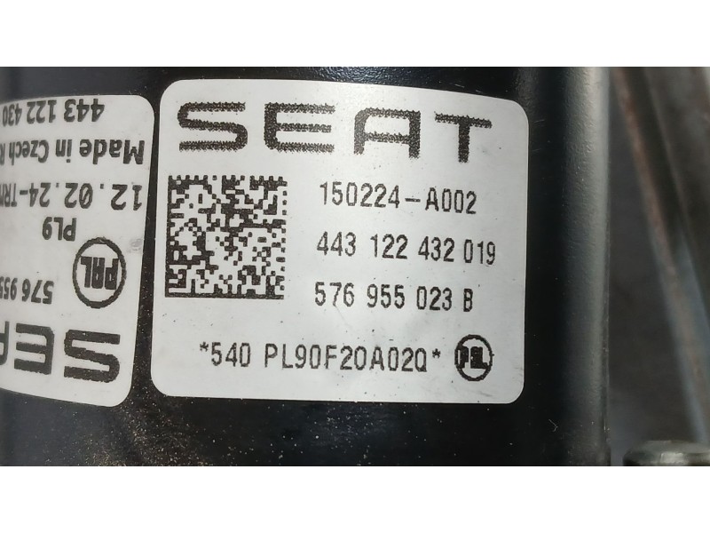 Recambio de motor limpia delantero para seat ateca fr (kh7, khp) 2.0 tdi referencia OEM IAM 576955113A  443122430017