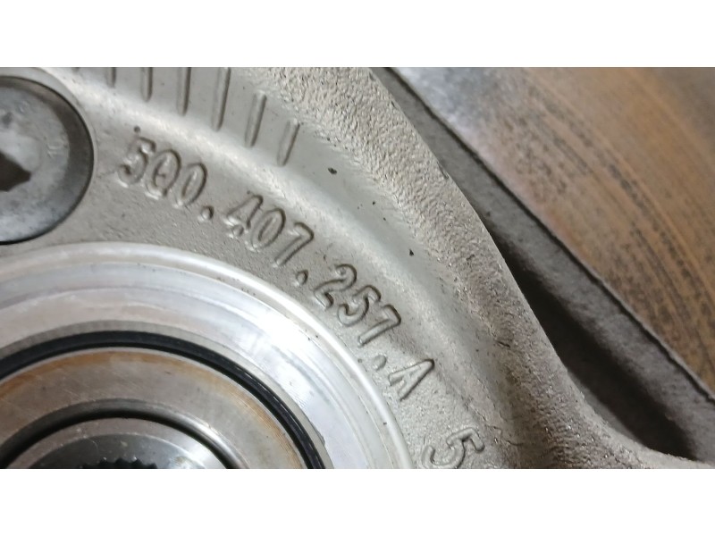 Recambio de mangueta delantera izquierda para seat ateca fr (kh7, khp) 2.0 tdi referencia OEM IAM 5Q0407257A  