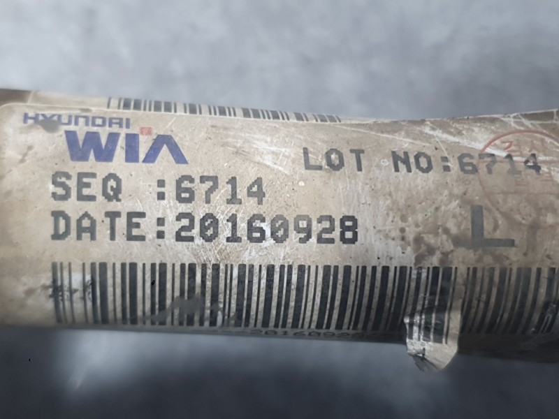Recambio de transmision delantera izquierda para kia soul ii (ps) 1.6 gdi referencia OEM IAM 49500B2100SJ  