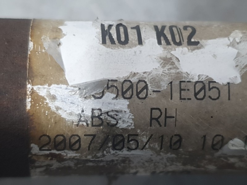 Recambio de transmision delantera derecha para hyundai accent iii (mc) 1.6 gls referencia OEM IAM 495001E051  