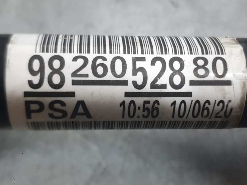 Recambio de transmision delantera derecha para citroën c-elysee (dd_) 1.5 bluehdi 100 referencia OEM IAM 9826052880 1650309880 