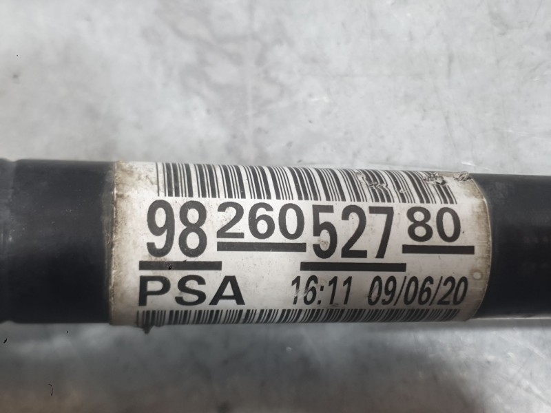 Recambio de transmision delantera izquierda para citroën c-elysee (dd_) 1.5 bluehdi 100 referencia OEM IAM 9826052780 1650309780