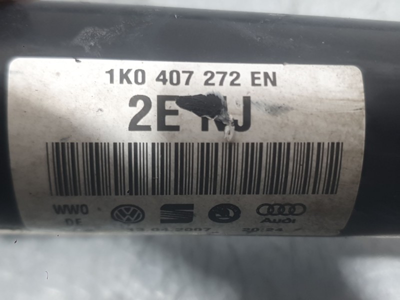 Recambio de transmision delantera derecha para volkswagen eos (1f7, 1f8) 2.0 tdi referencia OEM IAM 1K0407272EN  