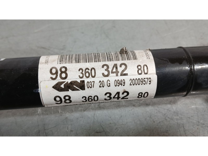 Recambio de transmision delantera derecha para opel corsa f (p2jo) 1.2 (68) referencia OEM IAM 9836034280  
