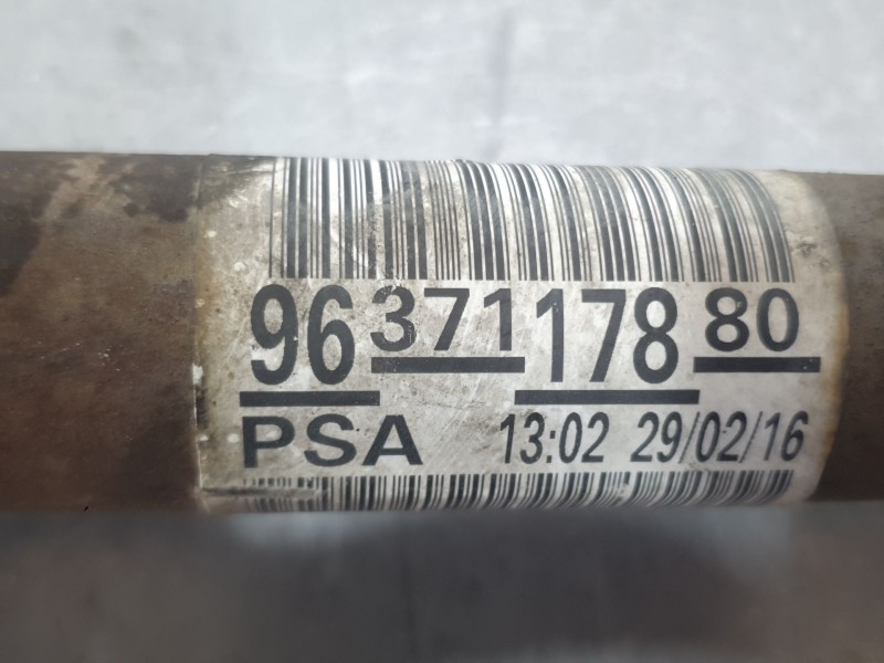 Recambio de transmision delantera derecha para citroën berlingo multispace (b9) 1.6 bluehdi 100 referencia OEM IAM 9637117880 32