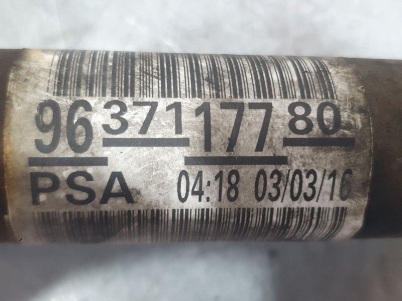 Recambio de transmision delantera izquierda para citroën berlingo multispace (b9) 1.6 bluehdi 100 referencia OEM IAM 9637117780 