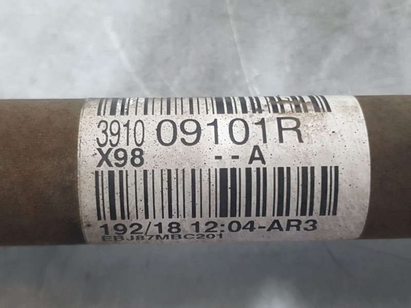 Recambio de transmision delantera derecha para renault clio iv (bh_) 0.9 tce 75 (bhnp) referencia OEM IAM 391009101R 391009101R 