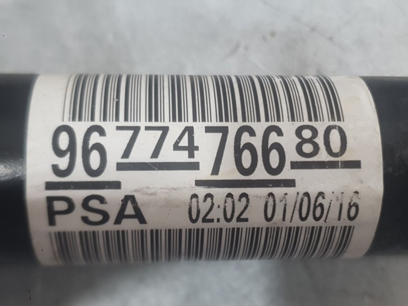 Recambio de transmision delantera derecha para citroën c4 cactus 1.2 vti 82 referencia OEM IAM 9677476680 1611524080 