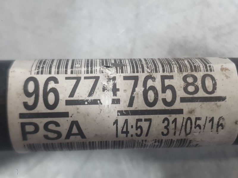 Recambio de transmision delantera izquierda para citroën c4 cactus 1.2 vti 82 referencia OEM IAM 9677476580 1611524280 