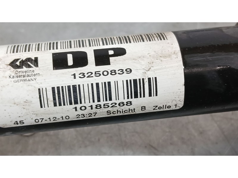 Recambio de transmision delantera derecha para opel astra j sports tourer (p10) 1.7 cdti (35) referencia OEM IAM 13250839  10185