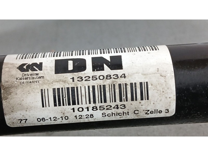 Recambio de transmision delantera izquierda para opel astra j sports tourer (p10) 1.7 cdti (35) referencia OEM IAM 13250834 1677