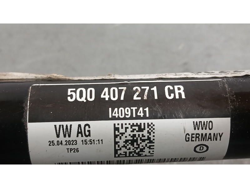 Recambio de transmision delantera izquierda para seat leon (kl1, klg) 2.0 tdi referencia OEM IAM 5Q0407271CR  