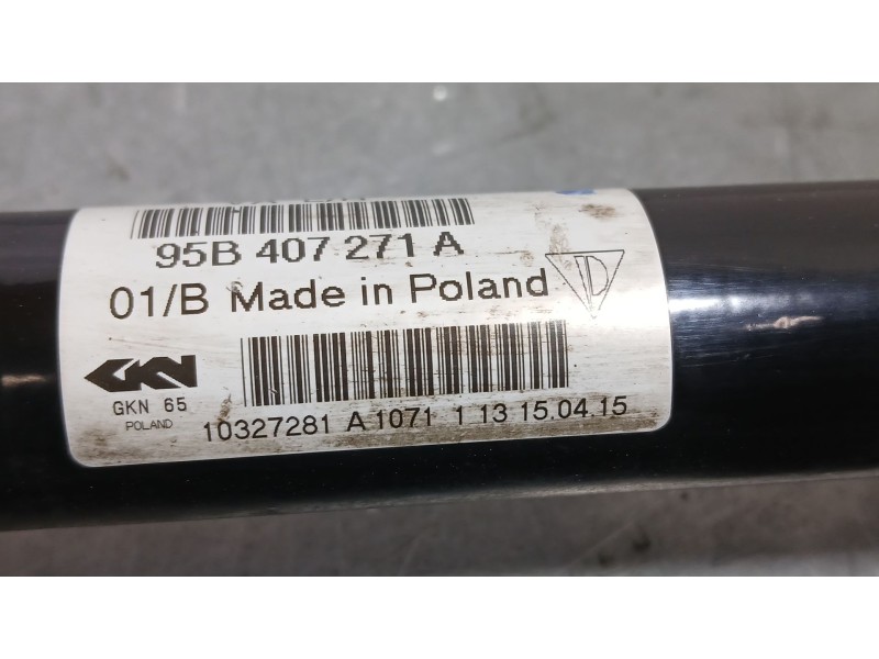 Recambio de transmision delantera derecha para porsche macan (95b) 3.0 s diesel referencia OEM IAM 95B407271A  10327281