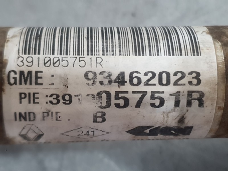 Recambio de transmision delantera derecha para fiat talento furgoneta (296_) 2.0 ecojet referencia OEM IAM 391905751R  