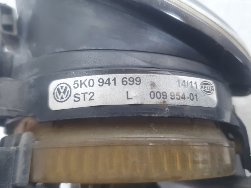 Recambio de faro antiniebla izquierdo para volkswagen golf vi (5k1) 1.6 tdi referencia OEM IAM 5K0941699F  