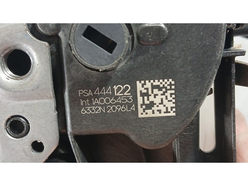 Recambio de cerradura puerta delantera izquierda para peugeot 208 ii (ub_, up_, uw_, uj_) 1.2 puretech 100 referencia OEM IAM 98