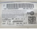 Recambio de airbag cortina delantero derecho para volkswagen golf vi (5k1) 1.6 tdi referencia OEM IAM 5K6880742F  
