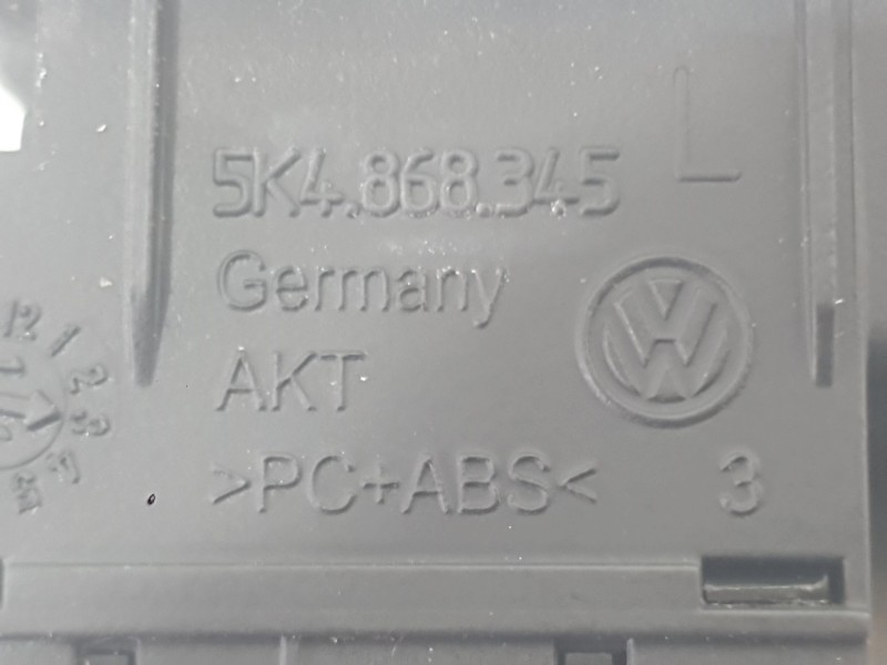 Recambio de mando elevalunas trasero izquierdo para volkswagen golf vi (5k1) 1.6 tdi referencia OEM IAM 7L6959855CREH  