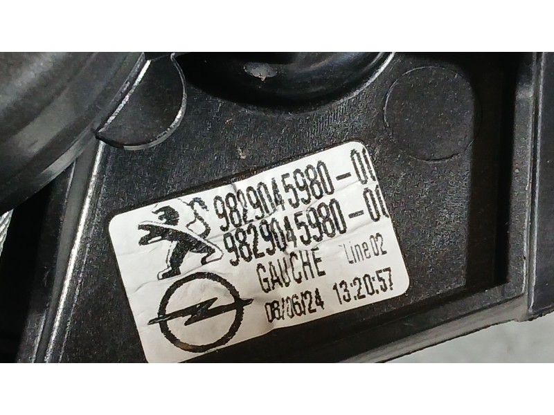 Recambio de elevalunas trasero izquierdo para opel corsa f (p2jo) 1.2 (68) referencia OEM IAM 9829045980  