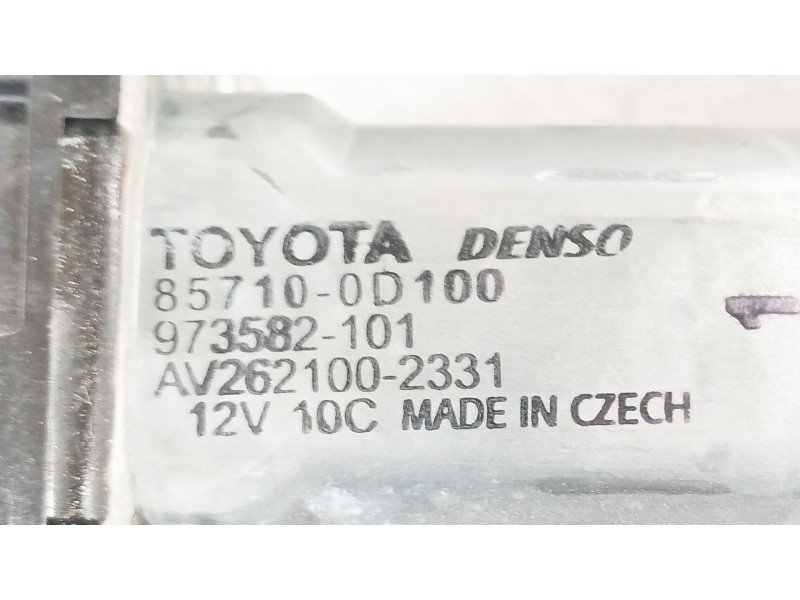 Recambio de elevalunas trasero izquierdo para toyota yaris (_p13_) 1.0 (ksp130) referencia OEM IAM 698400D220  