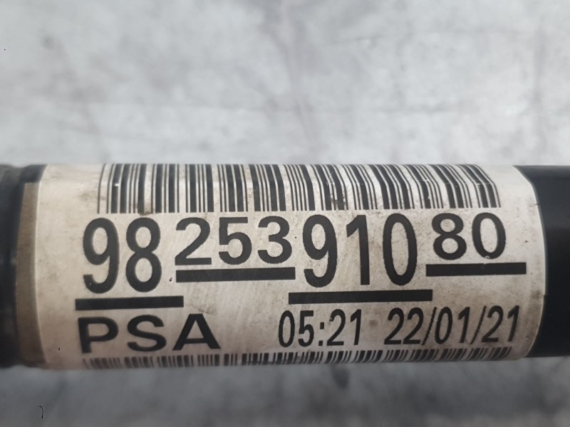 Recambio de transmision delantera izquierda para opel corsa f (p2jo) 1.5 (68) referencia OEM IAM 1647577280 9825391080 