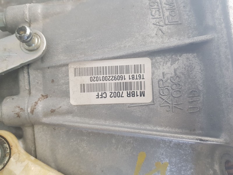 Recambio de caja cambios para ford fiesta vii (hj, hf) 1.0 ecoboost referencia OEM IAM M1BR7002CFF 160922001020 6 VELOCIDAES   M