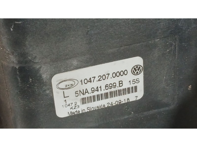 Recambio de faro antiniebla izquierdo para volkswagen tiguan (ad1, ax1) 1.5 tsi referencia OEM IAM 5NA941699B  