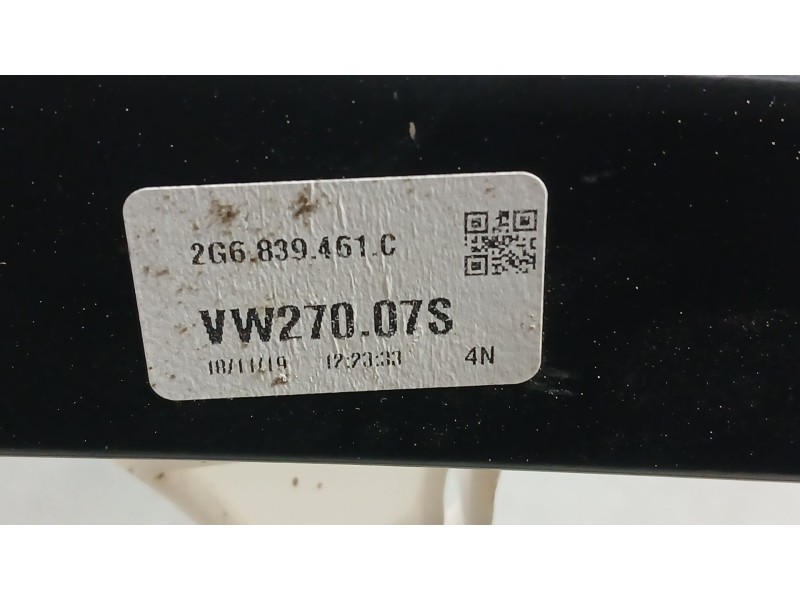 Recambio de elevalunas trasero izquierdo para volkswagen polo vi (aw1, bz1, ae1) 1.0 tsi referencia OEM IAM 2G6839461E  