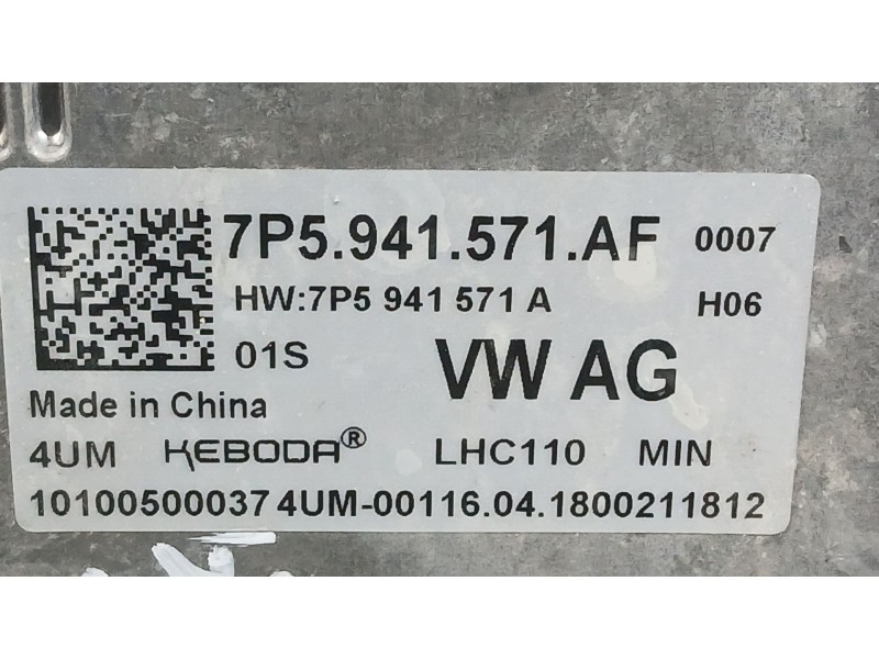 Recambio de centralita faro para volkswagen tiguan (ad1, ax1) 1.5 tsi referencia OEM IAM   
