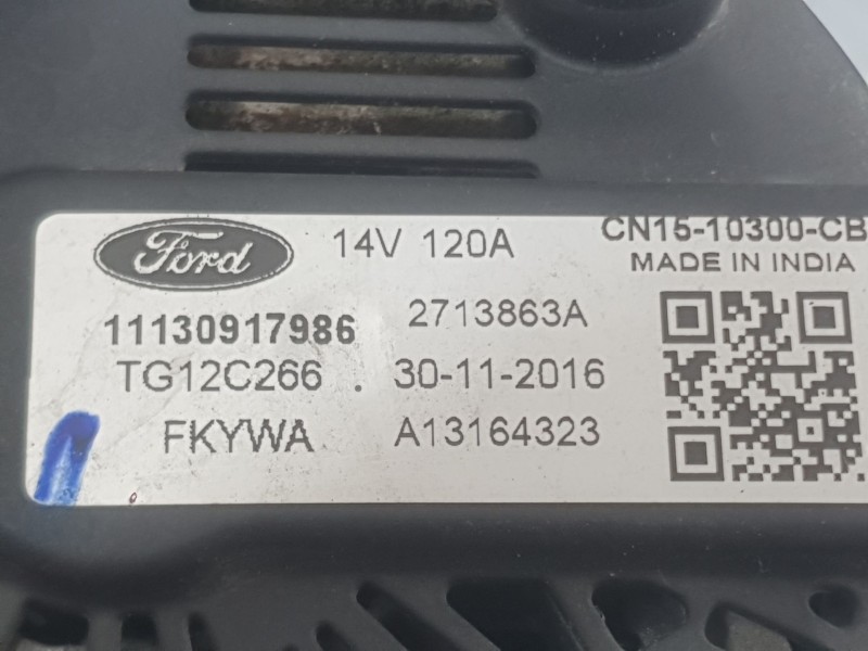 Recambio de alternador para ford ka+ iii (uk, fk) 1.2 ti-vct referencia OEM IAM CN1610300CB TG12C266 