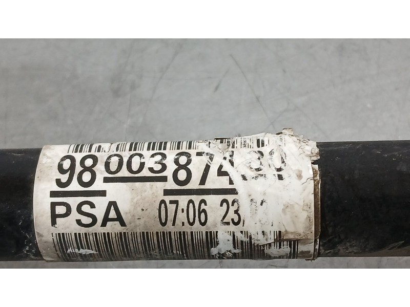 Recambio de transmision delantera derecha para peugeot 2008 i (cu_) 1.6 bluehdi 100 referencia OEM IAM 9800387480  