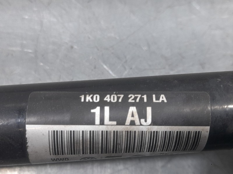 Recambio de transmision delantera izquierda para volkswagen golf vi (5k1) 1.2 tsi referencia OEM IAM 1K0407271LA 2621 