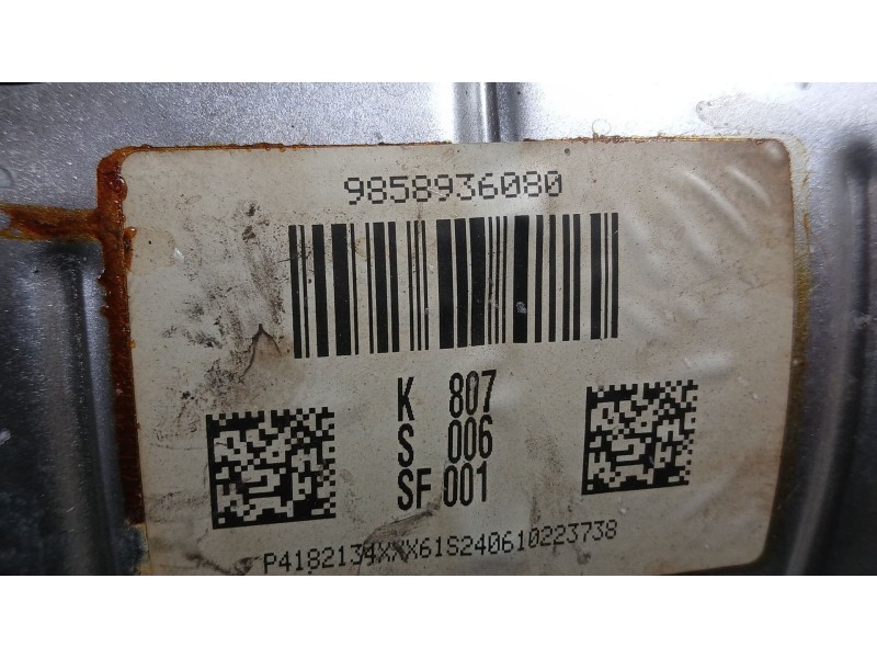 Recambio de filtro de particulas para citroën c3 iii (sx) 1.5 bluehdi 100 (sxyhyp, sxyhtu) referencia OEM IAM 9849218180  
