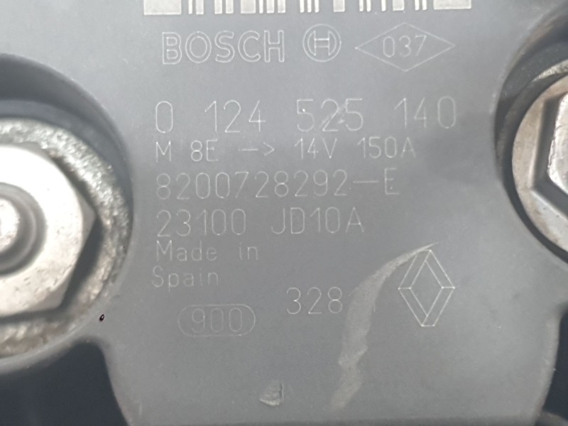 Recambio de alternador para nissan note (e12) 1.5 dci referencia OEM IAM 231003VD1A  