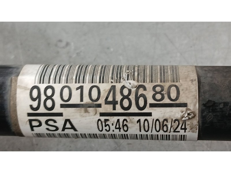 Recambio de transmision delantera derecha para citroën c3 iii (sx) 1.5 bluehdi 100 (sxyhyp, sxyhtu) referencia OEM IAM 980038748