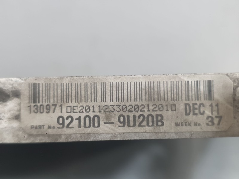Recambio de condensador / radiador aire acondicionado para nissan note (e12) 1.5 dci referencia OEM IAM 921009U20B  