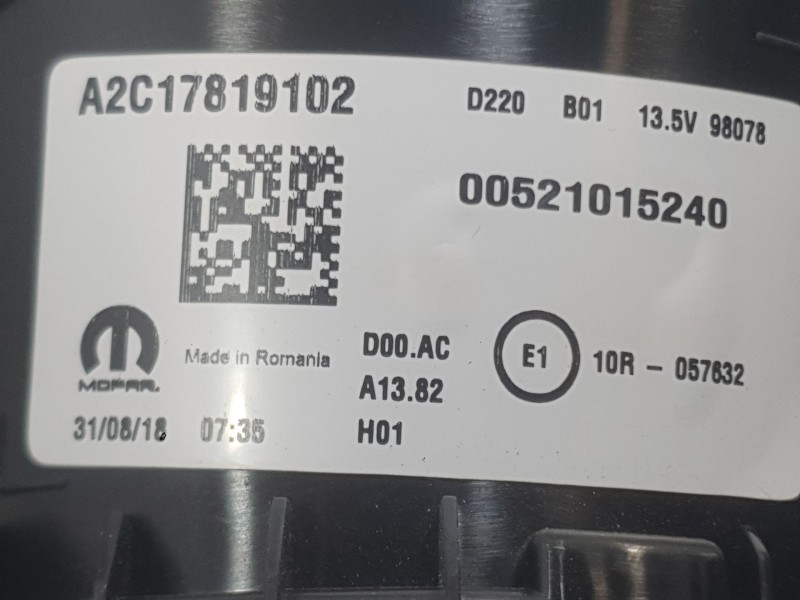 Recambio de cuadro instrumentos para fiat tipo ii (357) berlina lounge referencia OEM IAM   