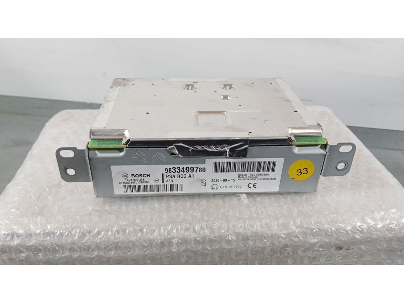 Recambio de sistema audio / radio para peugeot 2008 ii (ud_, us_, uy_, uj_, ur_, uc_) 1.2 puretech 100 referencia OEM IAM   