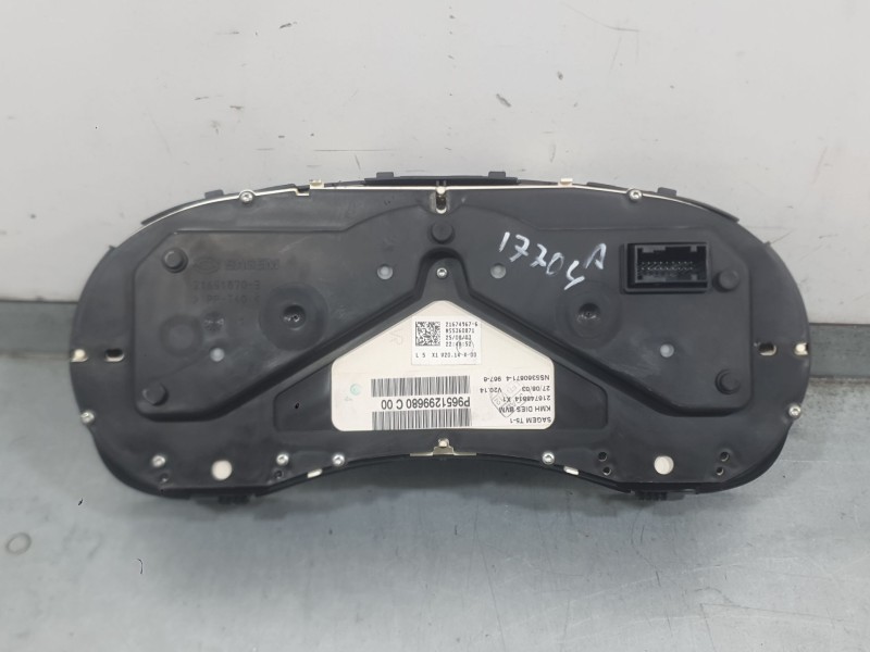 Recambio de cuadro instrumentos para peugeot 307 sw (3h) 2.0 hdi 110 referencia OEM IAM 821165  