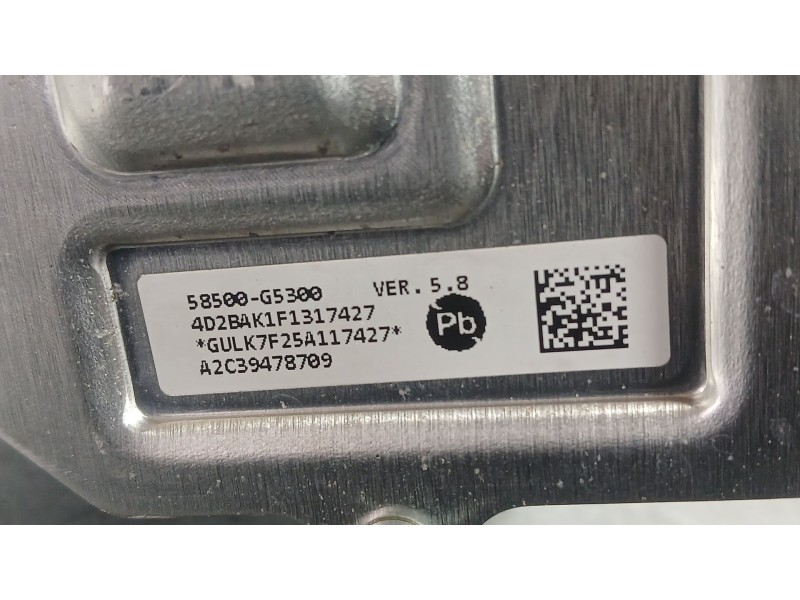 Recambio de bomba freno para kia niro i (de) 1.6 gdi hybrid referencia OEM IAM 58500G5300 C/ABS Y SERVOFRENO ELÉCTRICO 