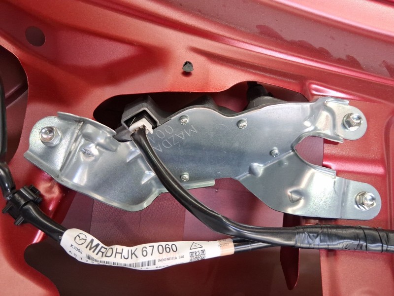 Recambio de motor limpia trasero para mazda 2 hatchback (dl, dj) 1.5 skyactiv-g referencia OEM IAM DA6C67450A  