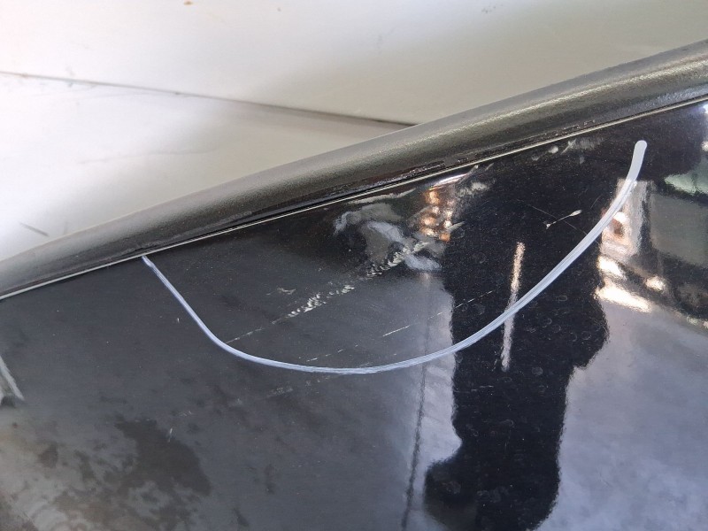 Recambio de puerta trasera izquierda para volkswagen golf vi (5k1) 1.6 tdi referencia OEM IAM 5K6833055K ROZADA 
